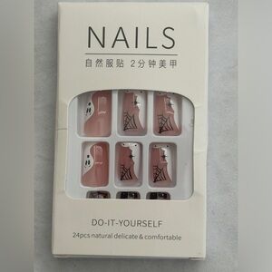 Halloween, Do it Yourself Nail Kit, Ghosts and spiders
